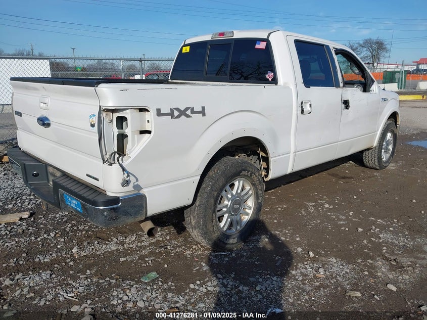 2013 FORD F-150 LARIAT - 1FTFW1EFXDKD23784