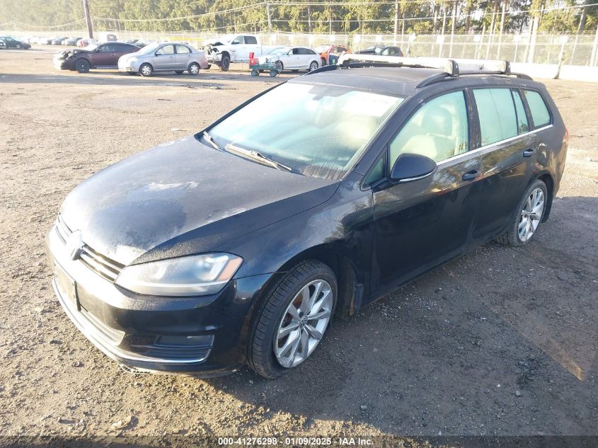 VIN 3VWC17AU6FM516838 2015 Volkswagen Golf, Sportwa... no.2