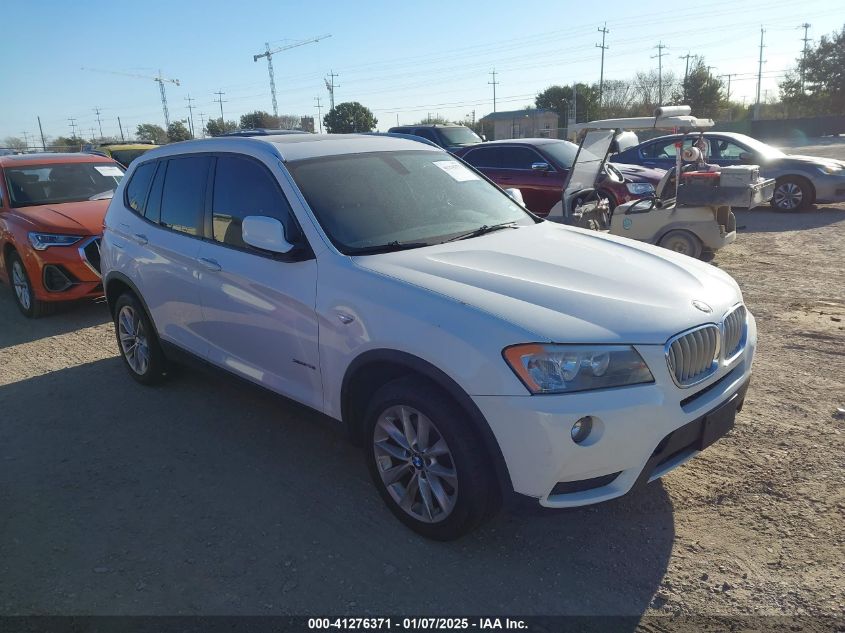 VIN 5UXWX9C57D0A27107 2013 BMW X3 no.1