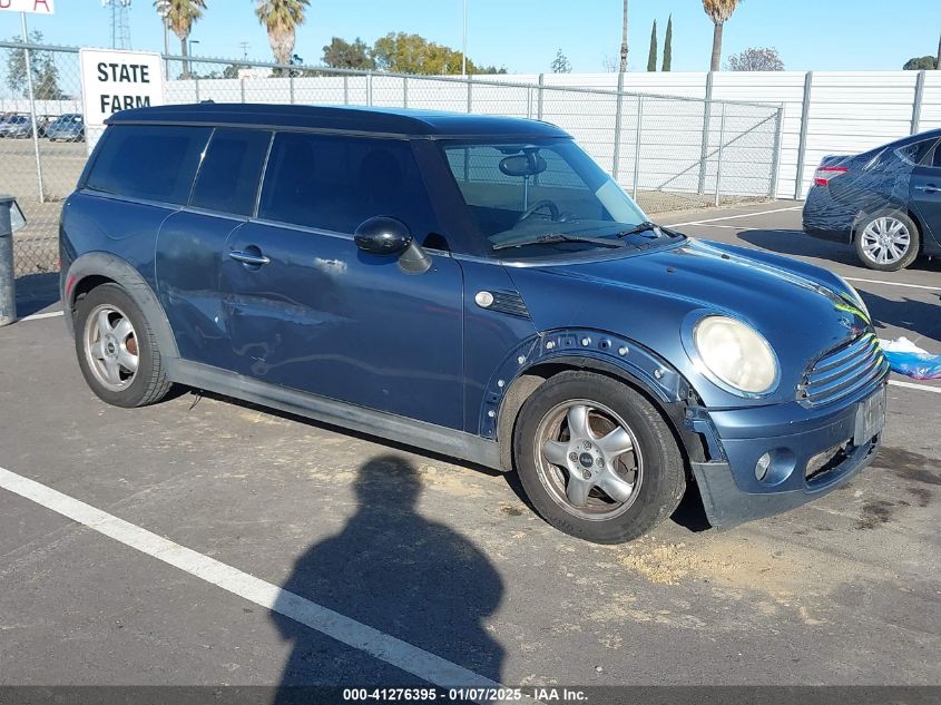 2009 Mini Cooper Clubman