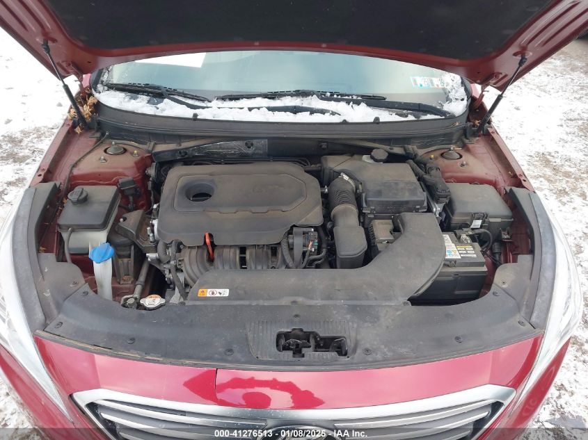 VIN 5NPE24AF7GH288641 2016 Hyundai Sonata, SE no.10