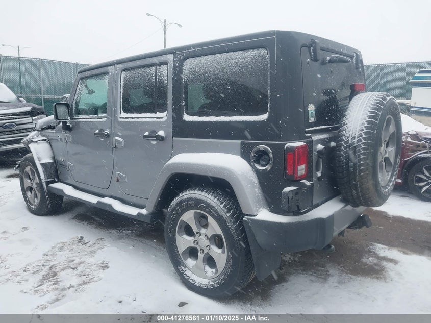 2016 JEEP WRANGLER UNLIMITED SAHARA - 1C4BJWEG0GL158586