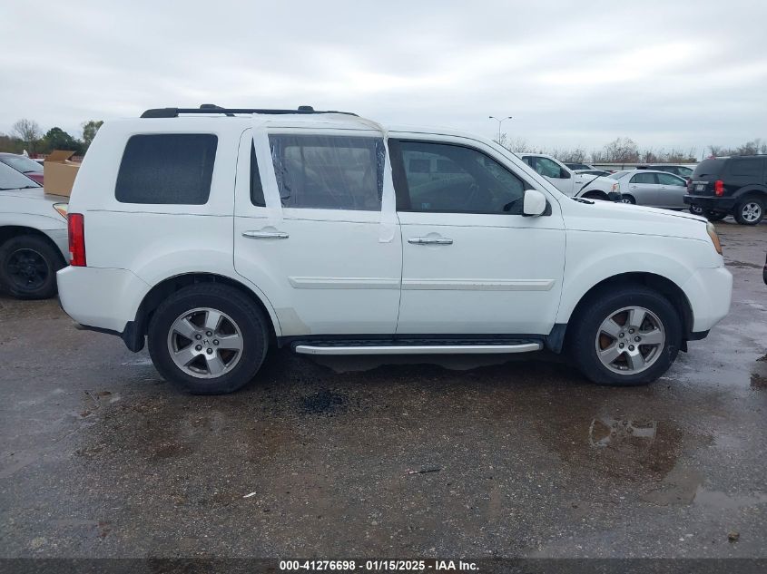 2011 Honda Pilot Ex-L VIN: 5FNYF3H67BB014641 Lot: 41276698