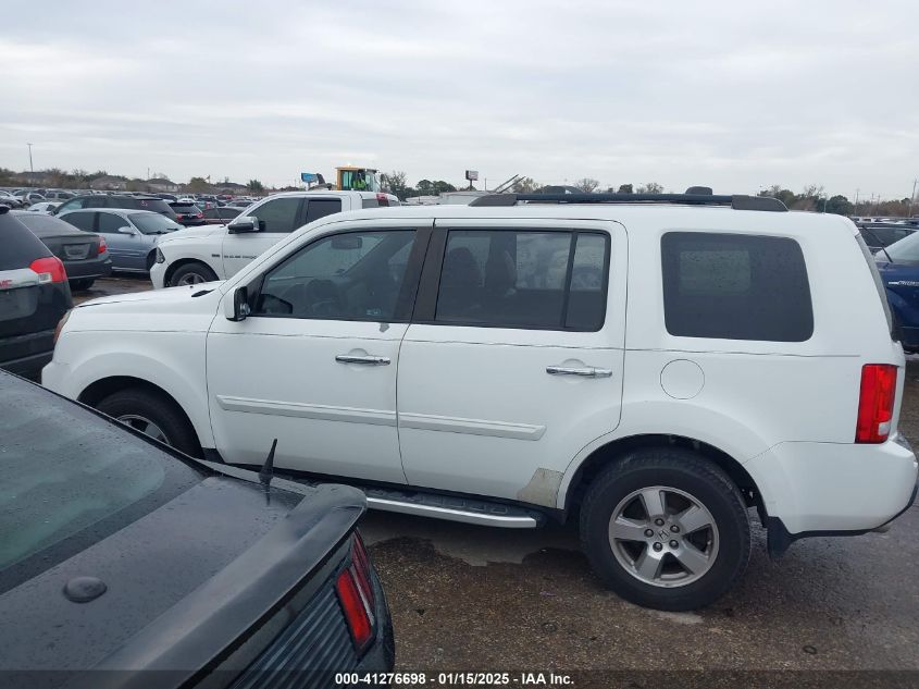 2011 Honda Pilot Ex-L VIN: 5FNYF3H67BB014641 Lot: 41276698