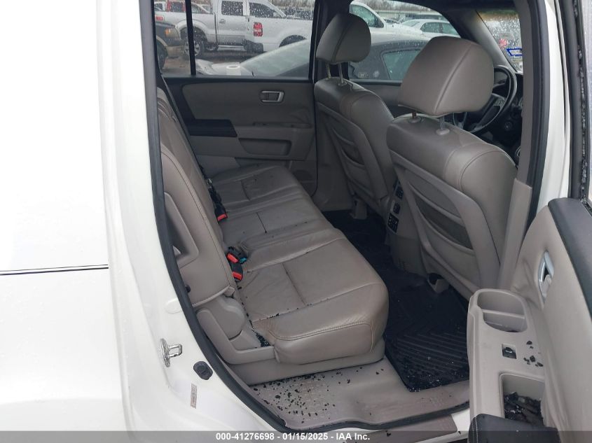 2011 Honda Pilot Ex-L VIN: 5FNYF3H67BB014641 Lot: 41276698