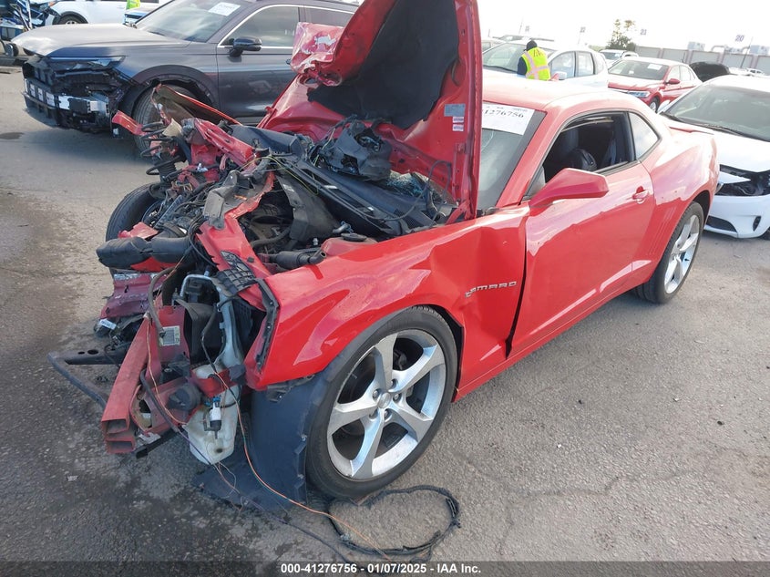 2015 CHEVROLET CAMARO VIN: 2G1FF1E39F9221377