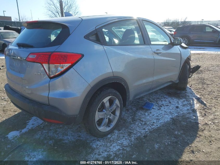 VIN 3CZRU6H36KG727231 2019 Honda HR-V, LX no.4