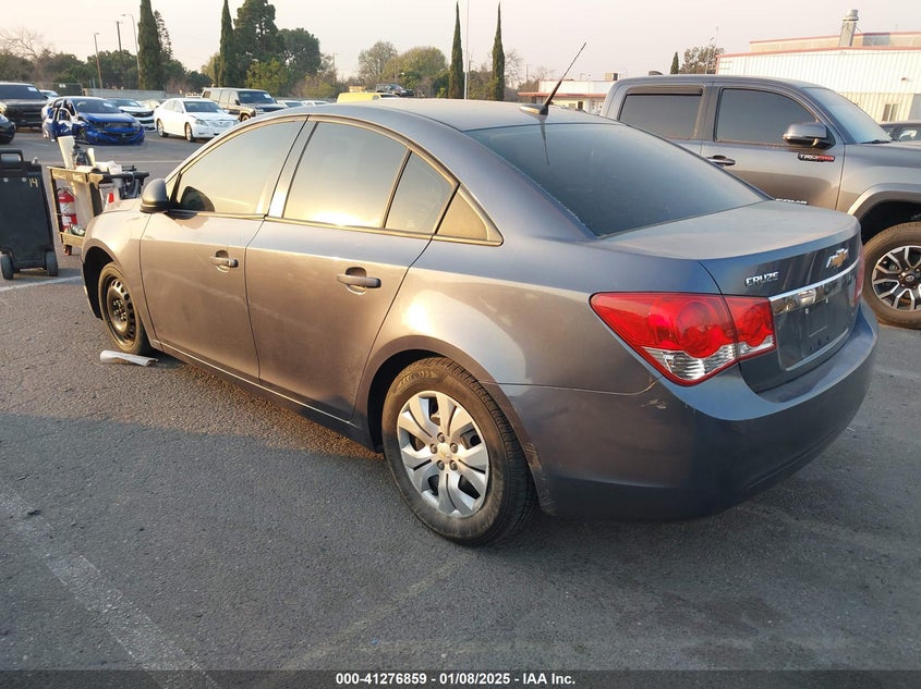 2013 CHEVROLET CRUZE VIN: 1G1PA5SG1D7302034
