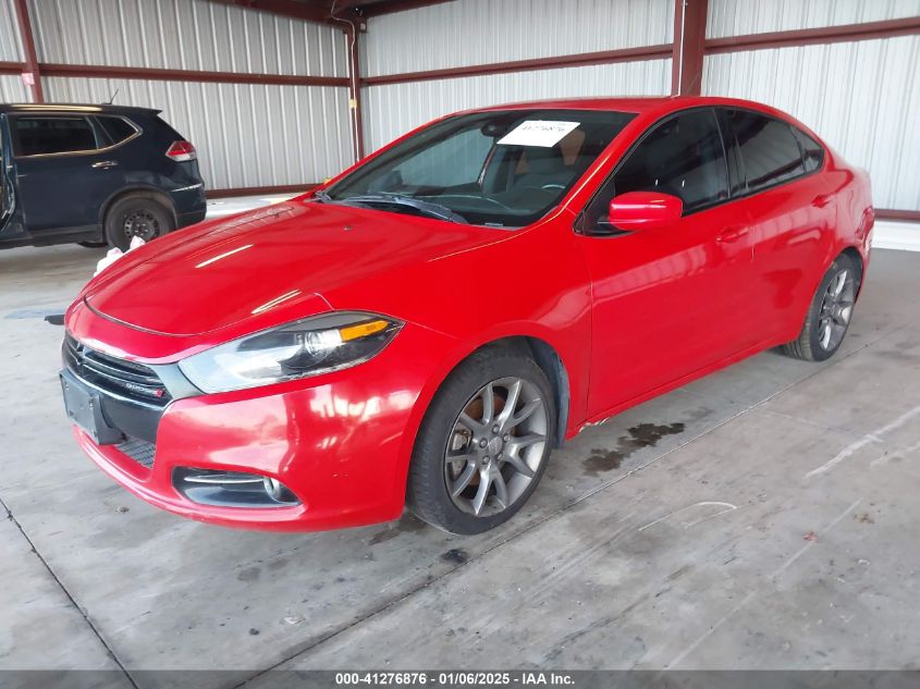 VIN 1C3CDFBB0GD729058 2016 Dodge Dart, Sxt no.2