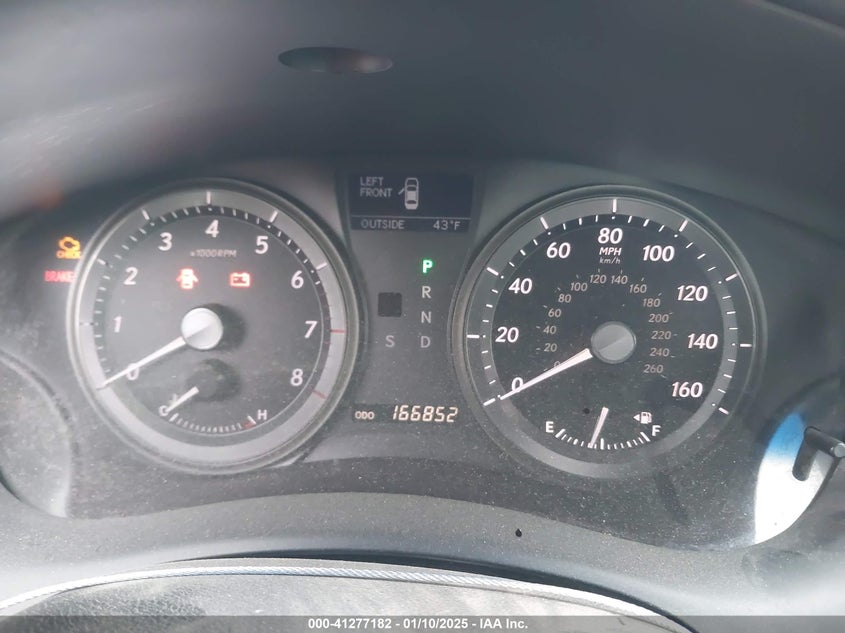 2008 LEXUS ES 350 VIN: JTHBJ46GX82163836