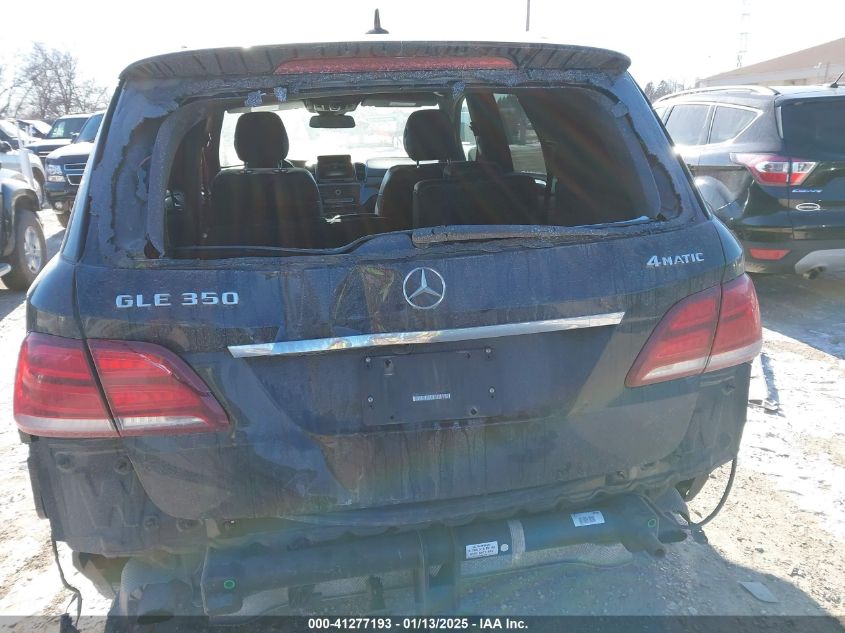 2016 MERCEDES-BENZ GLE 350 4MATIC - 4JGDA5HB6GA744137