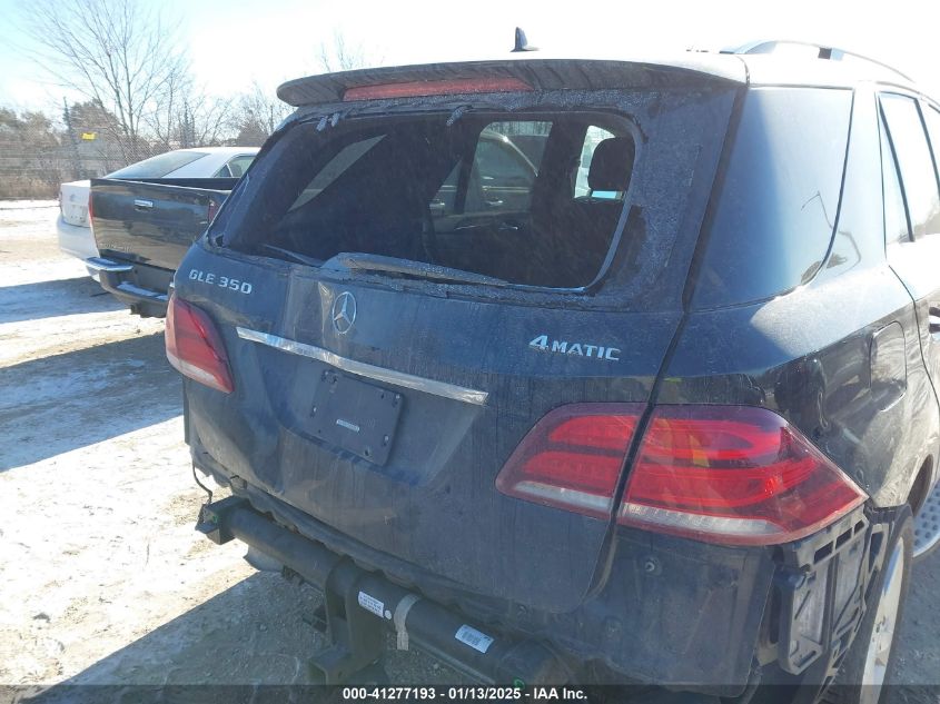 2016 MERCEDES-BENZ GLE 350 4MATIC - 4JGDA5HB6GA744137