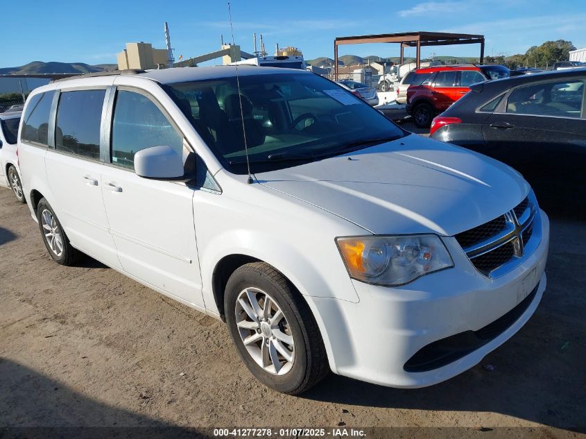 VIN 2C4RDGCG7ER123160 2014 DODGE GRAND CARAVAN no.1