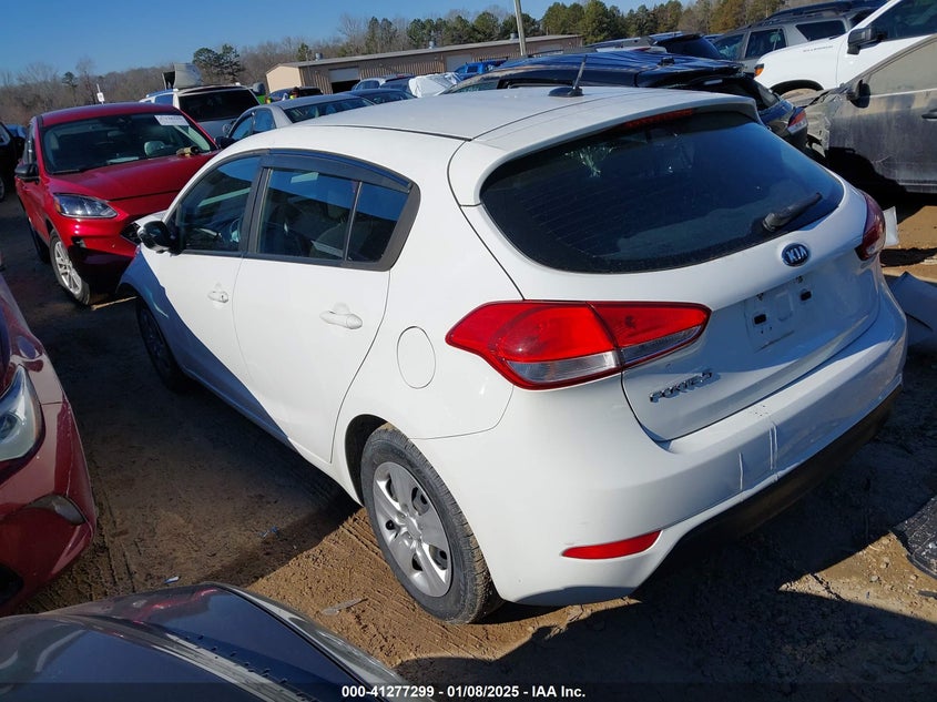2017 KIA FORTE VIN: KNAFK5A88H5703198
