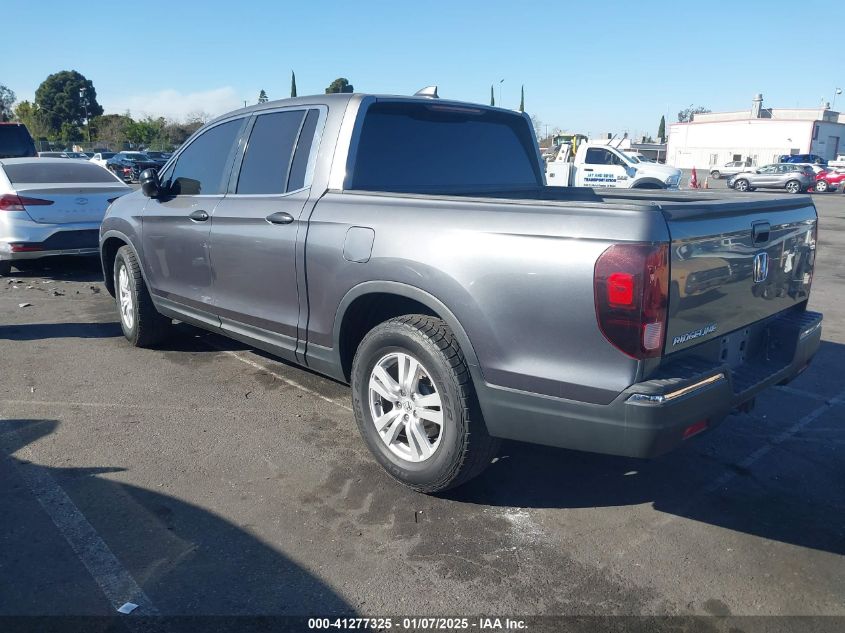 VIN 5FPYK2F23HB010124 2017 HONDA RIDGELINE no.3