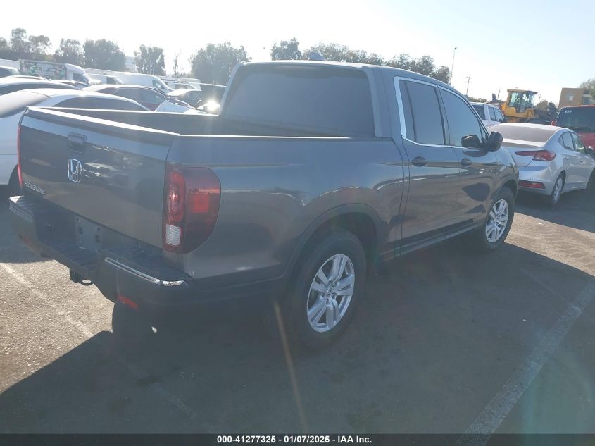 VIN 5FPYK2F23HB010124 2017 HONDA RIDGELINE no.4