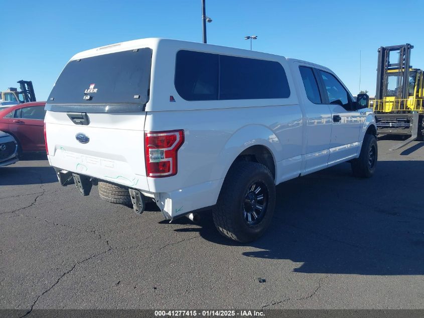 VIN 1FTEX1CB6JKG11189 2018 Ford F-150, XL no.4