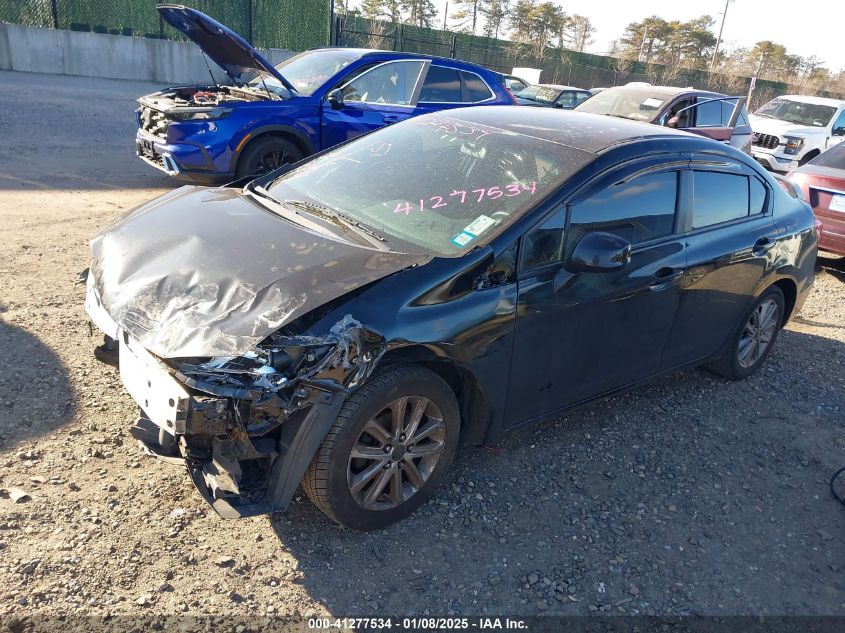 VIN 19XFB2E55DE056016 2013 Honda Civic, LX no.2