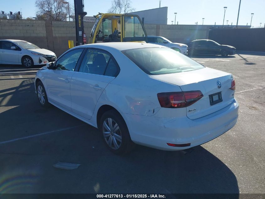 VIN 3VW167AJ9HM216762 2017 Volkswagen Jetta, S no.3