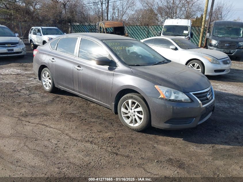 VIN 3N1AB7APXDL750617 2013 NISSAN SENTRA no.1