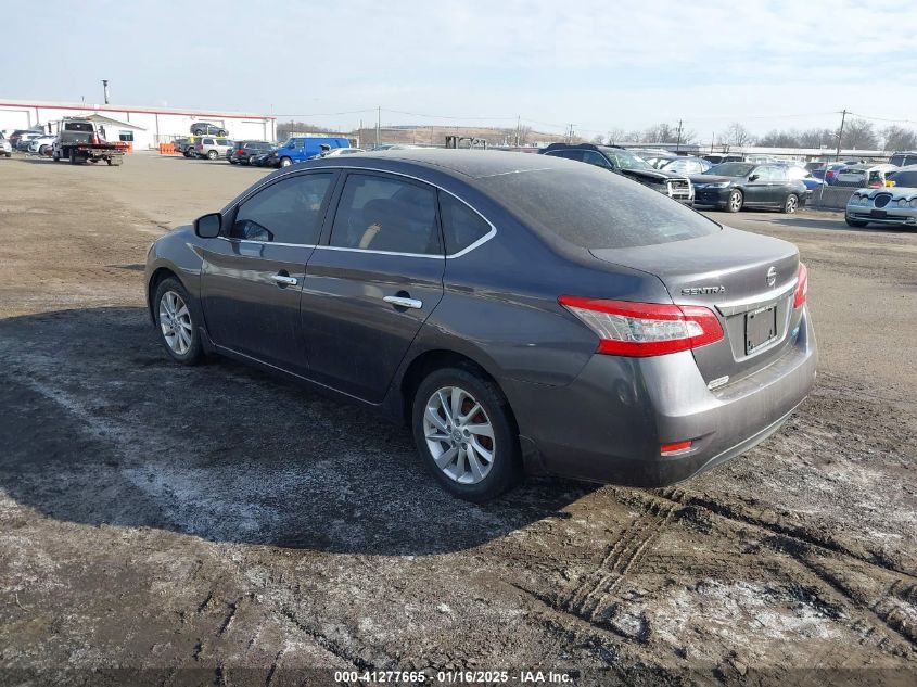 VIN 3N1AB7APXDL750617 2013 NISSAN SENTRA no.3