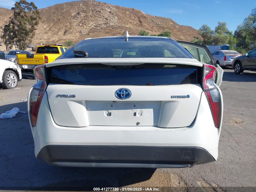 VIN JTDKBRFU0G3002373 2016 TOYOTA PRIUS no.16