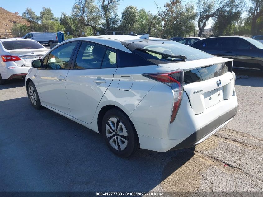 VIN JTDKBRFU0G3002373 2016 TOYOTA PRIUS no.3