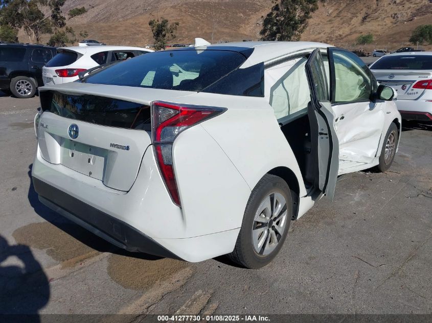 VIN JTDKBRFU0G3002373 2016 TOYOTA PRIUS no.4