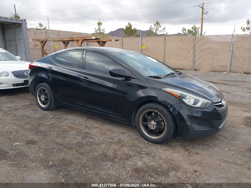 VIN 5NPDH4AE2GH709165 2016 HYUNDAI ELANTRA no.1