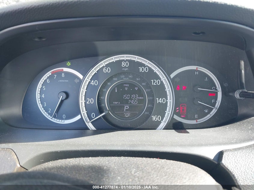 2014 HONDA ACCORD VIN: 1HGCR2F82EA273455