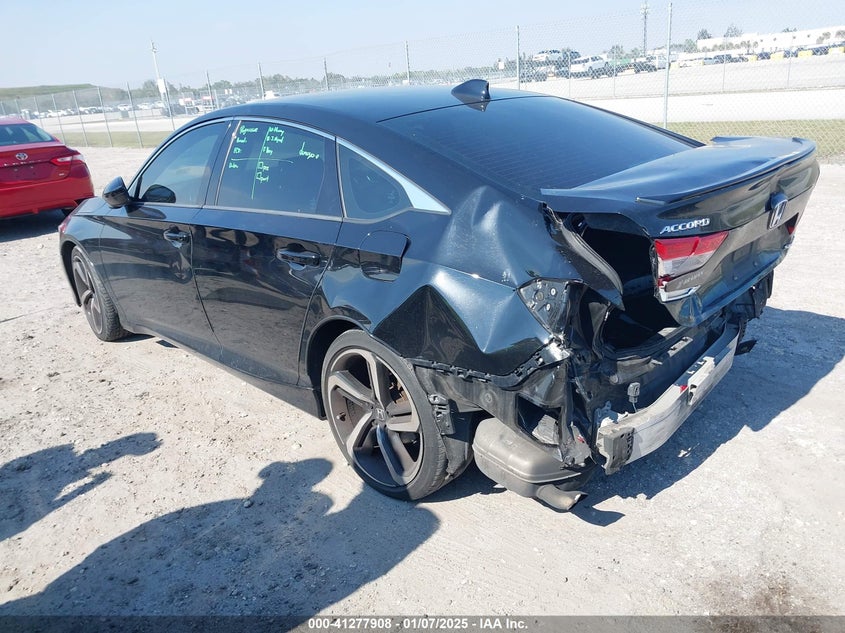 2018 HONDA ACCORD VIN: 1HGCV1F3XJA269058