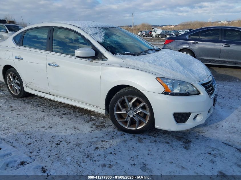 VIN 3N1AB7AP3DL719175 2013 NISSAN SENTRA no.1