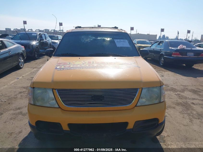 2002 Ford Explorer Xlt VIN: 1FMZU63W32ZB84455 Lot: 41277962