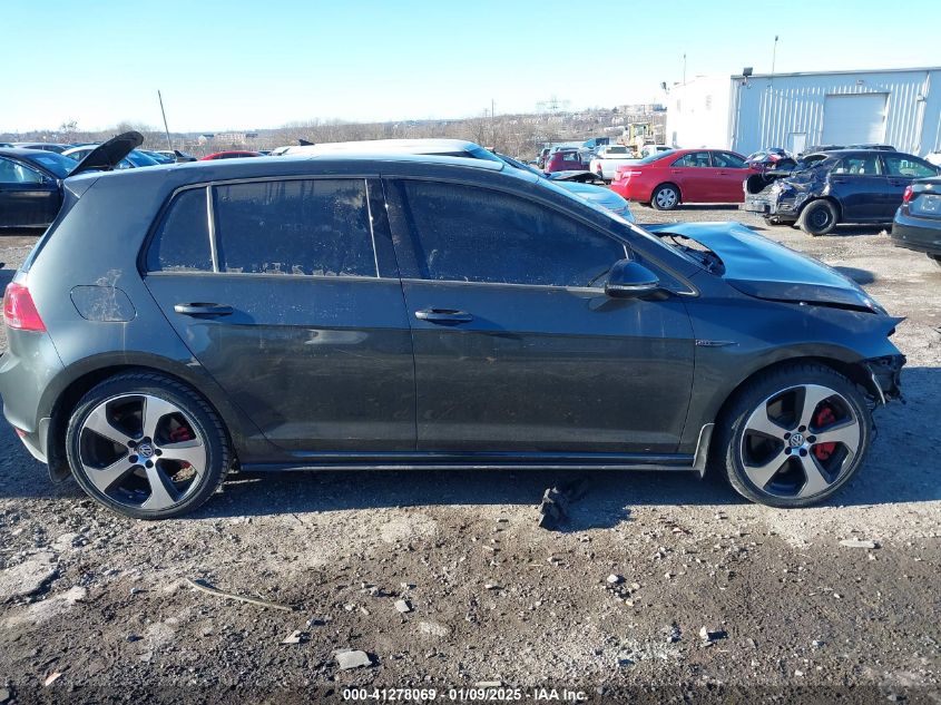 2016 Volkswagen Golf Gti Autobahn W/Performance Package 4-Door/S W/Performance Package 4-Door/Se W/Performance Package 4-Door VIN: 3VW447AU1GM066707 Lot: 41278069