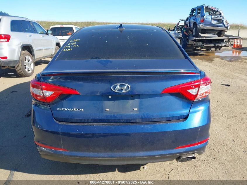 VIN 5NPE24AFXFH017443 2015 Hyundai Sonata, SE no.16