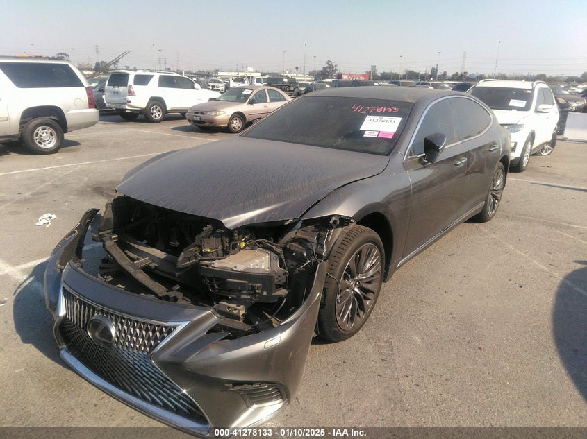 Vin: jthb51ff8j5004683, lot: 41768484, lexus ls 500 20182