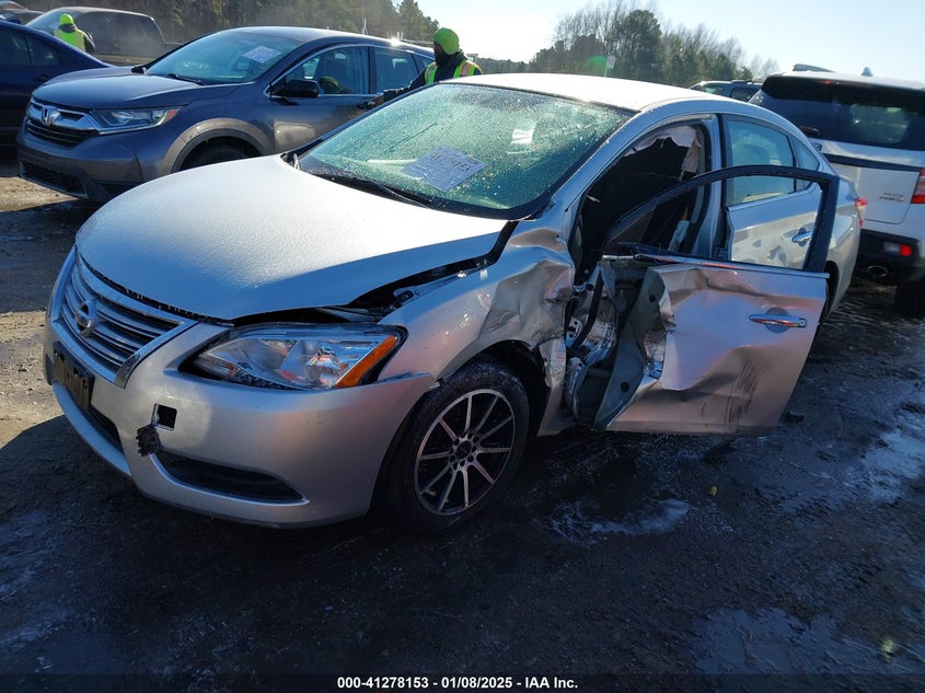 2015 NISSAN SENTRA VIN: 3N1AB7APXFY349896