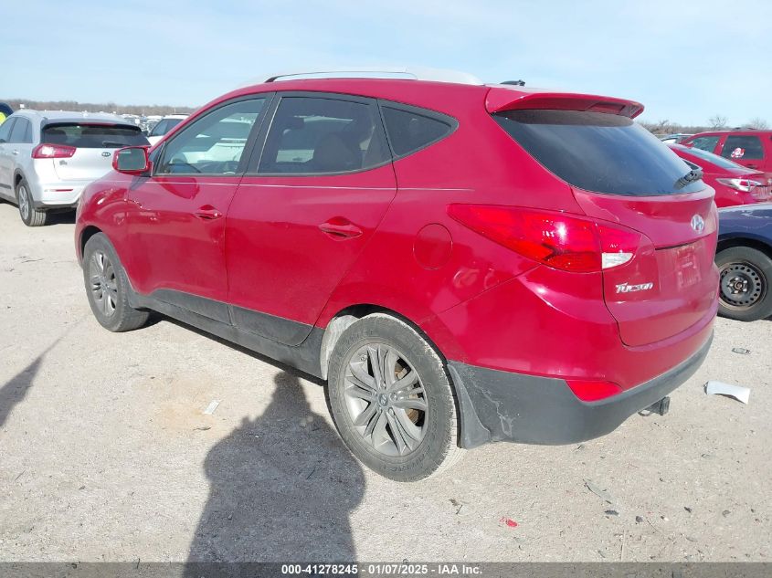 VIN KM8JU3AG9EU846595 2014 HYUNDAI TUCSON no.3