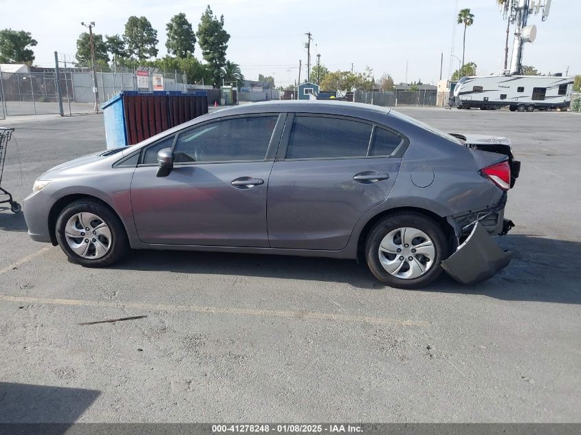 VIN 19XFB2F50FE273541 2015 Honda Civic, LX no.14