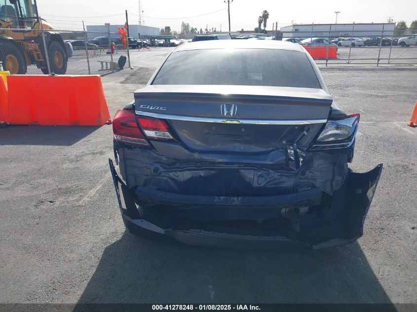 VIN 19XFB2F50FE273541 2015 Honda Civic, LX no.16