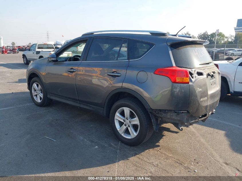 VIN 2T3WFREVXEW111532 2014 TOYOTA RAV4 no.3