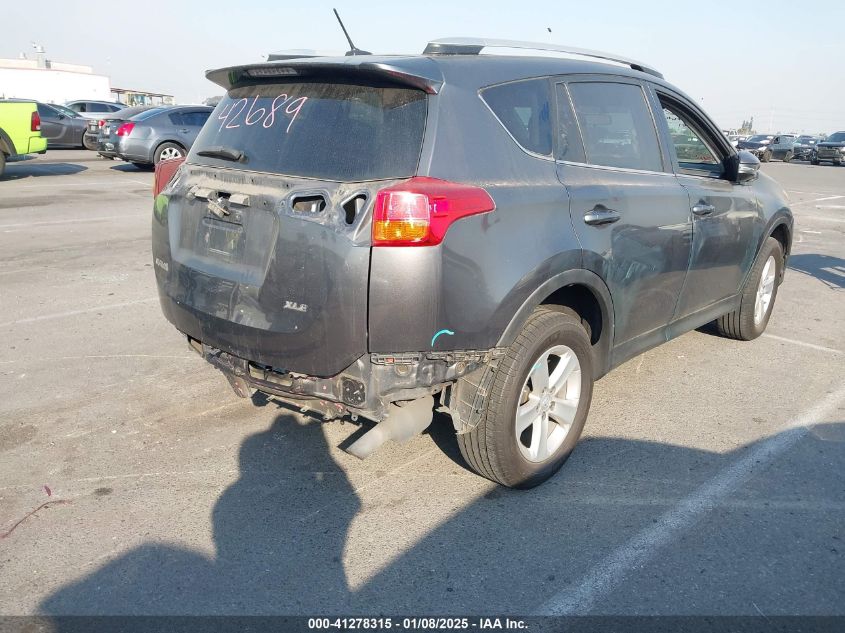 VIN 2T3WFREVXEW111532 2014 TOYOTA RAV4 no.4