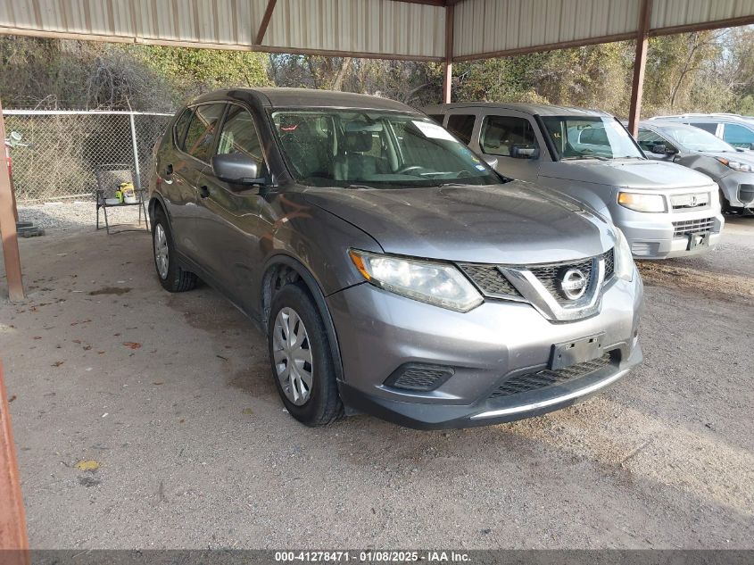 VIN JN8AT2MT5GW000521 2016 Nissan Rogue, S no.1