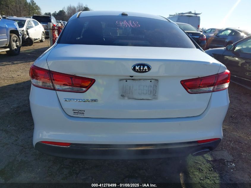 2016 KIA OPTIMA LX - 5XXGT4L3XGG114101