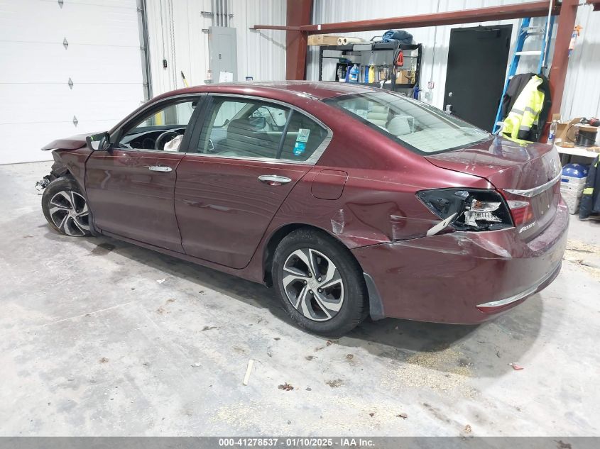 VIN 1HGCR2F30GA008153 2016 Honda Accord, LX no.3