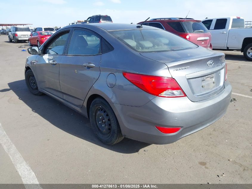 VIN KMHCT4AE4FU935184 2015 Hyundai Accent, Gls no.3