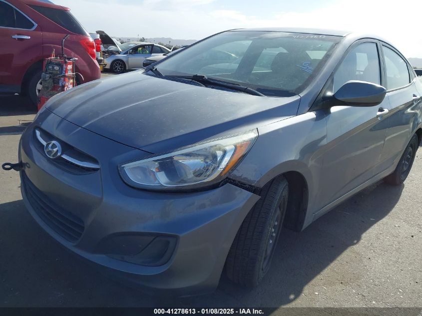 VIN KMHCT4AE4FU935184 2015 Hyundai Accent, Gls no.6