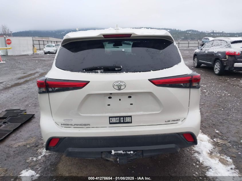 2021 TOYOTA HIGHLANDER LE - 5TDBZRBH7MS075982