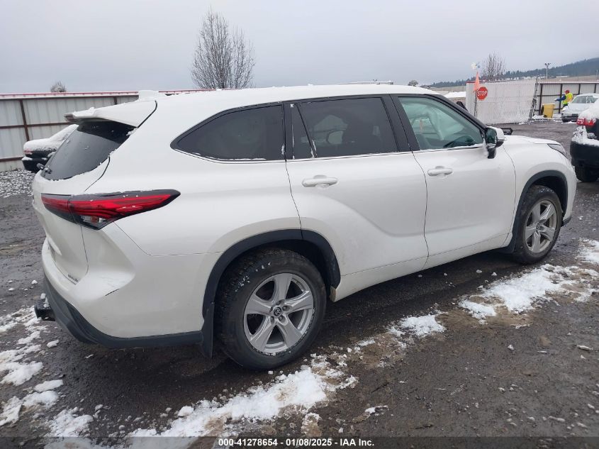 2021 TOYOTA HIGHLANDER LE - 5TDBZRBH7MS075982