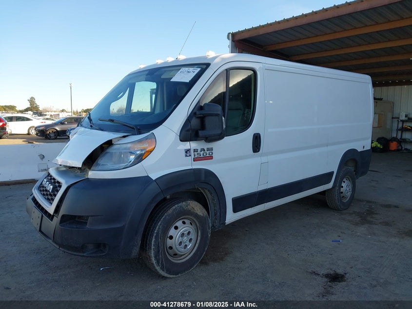 2019 RAM PROMASTER 1500 LOW ROOF 136 WB - 3C6TRVAG9KE522574